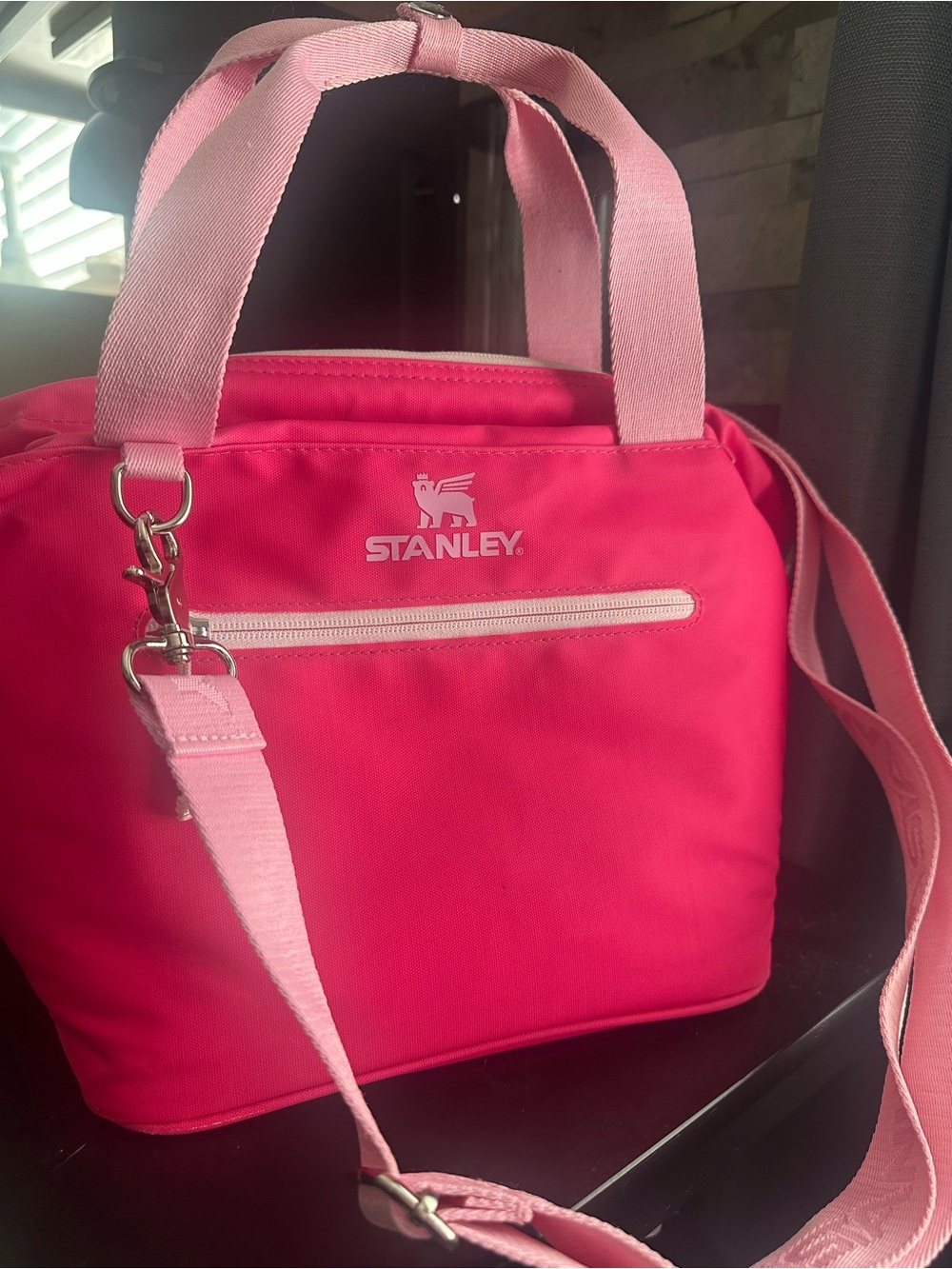 Stanley Light Pink Quilted Organizer Tote